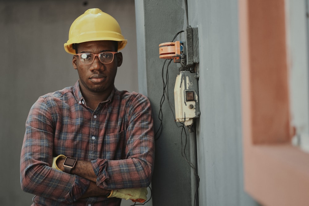 Technician working with tools